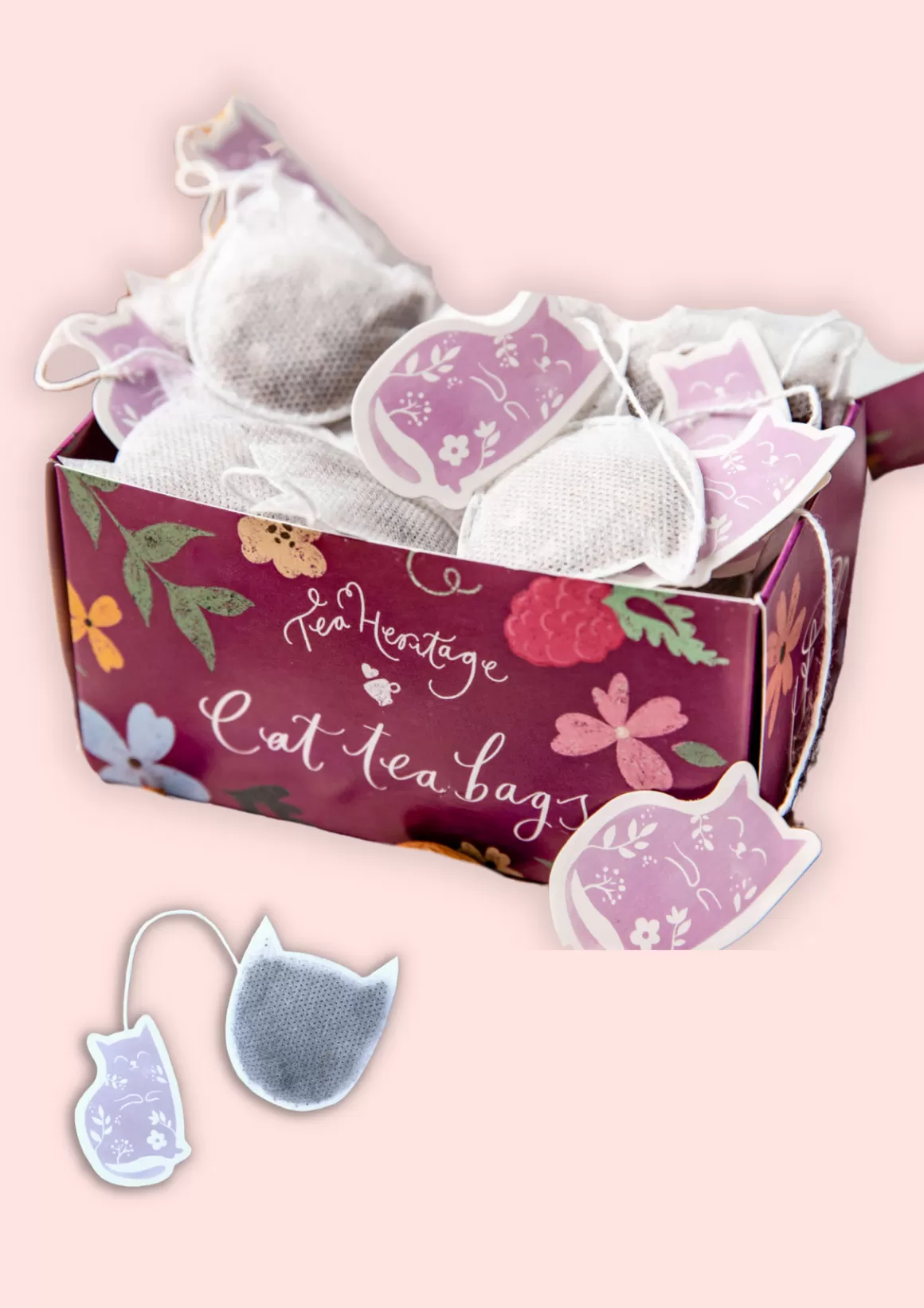 Coffrets De Thé | Les Favoris D'Élodie^TEA HERITAGE Boîte de 15 sachets de thé bio - Chat