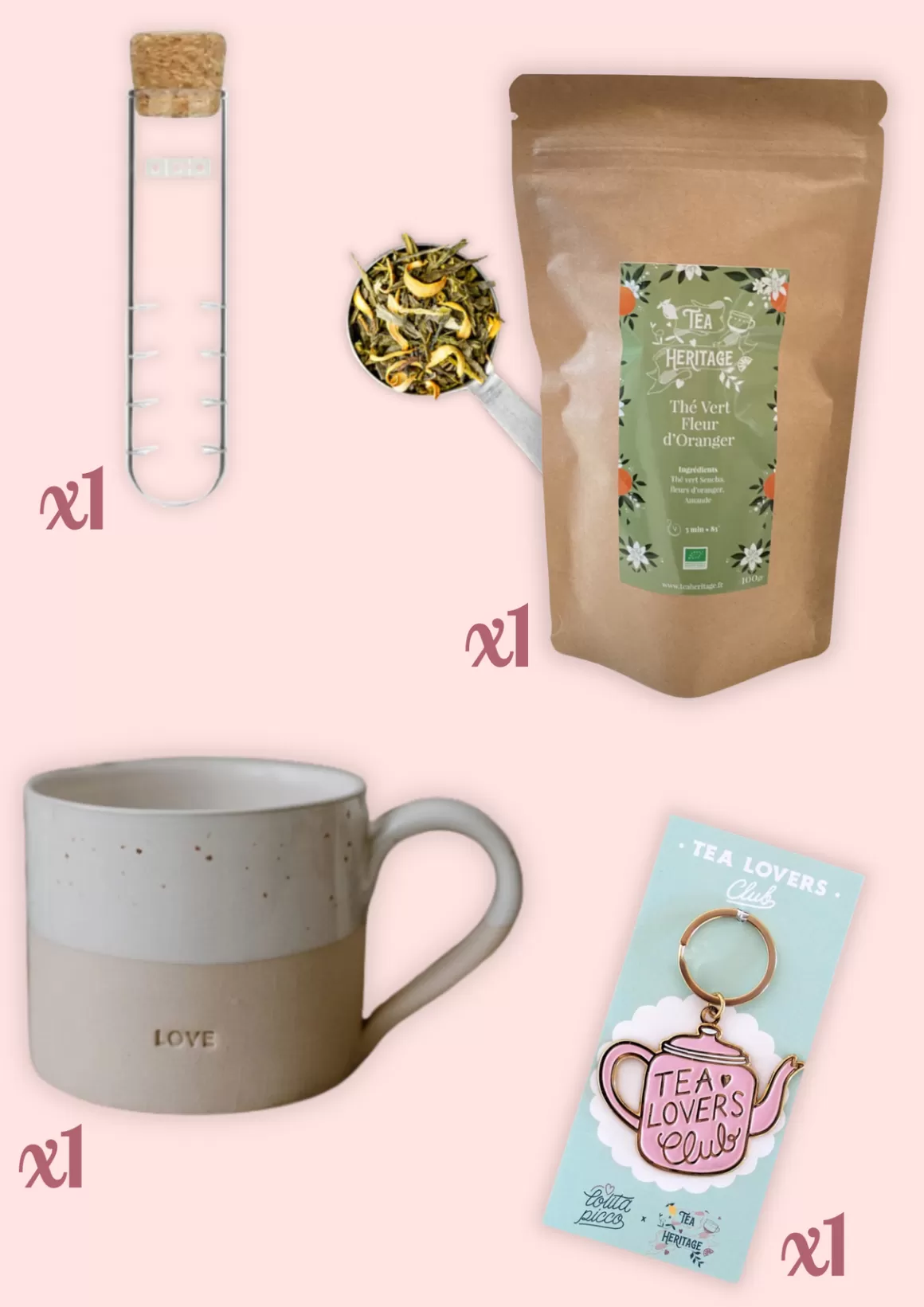 Coffrets De Thé^TEA HERITAGE Coffret Thé bio - Kit Tea Lover
