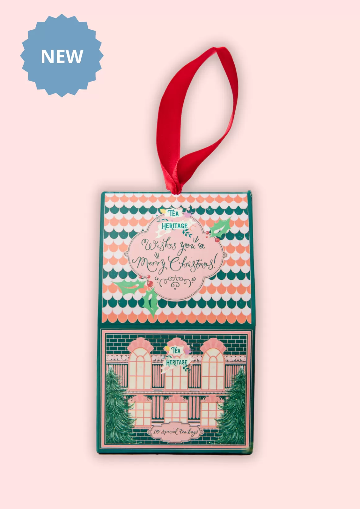 Cadeaux Autour Du Thé Pour Noël^TEA HERITAGE Maison Joyeux Noël - 10 sachets de thés bio