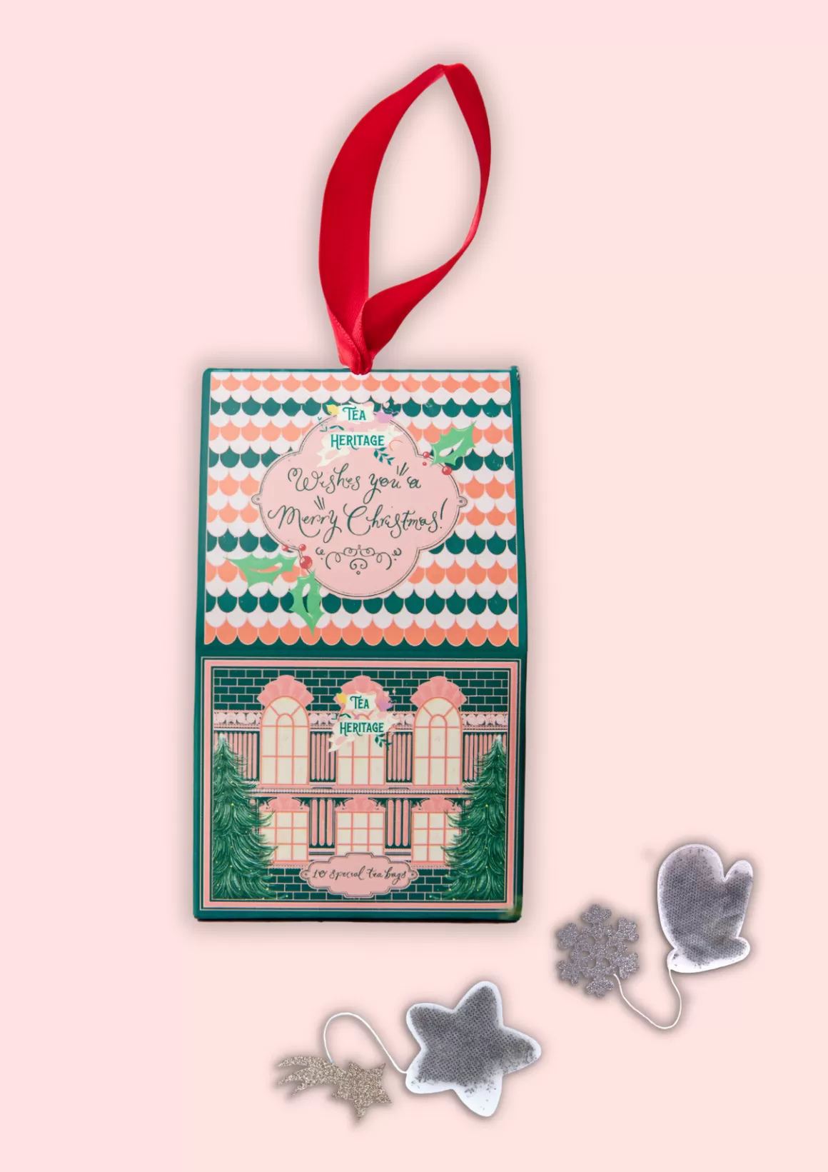Cadeaux Autour Du Thé Pour Noël^TEA HERITAGE Maison Joyeux Noël - 10 sachets de thés bio