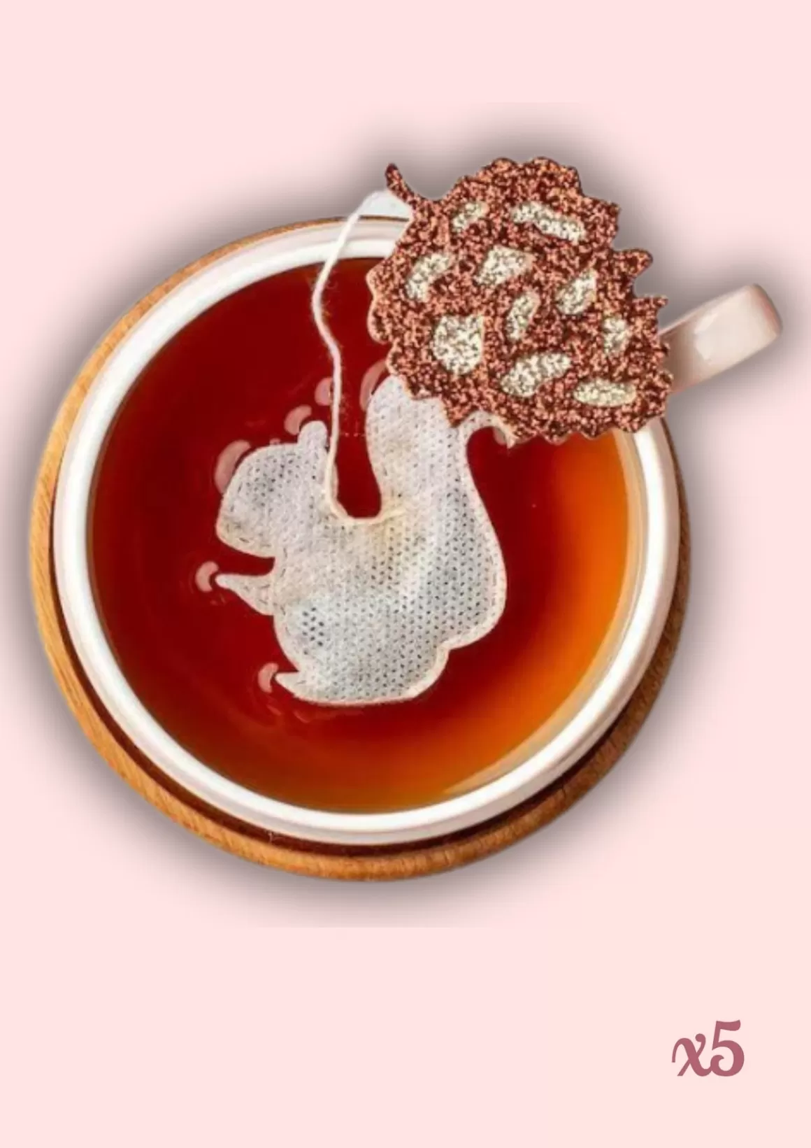Thé D'Automne | Sachets De Thé^TEA HERITAGE Sachets de thé personnalisés - Écureuil x5