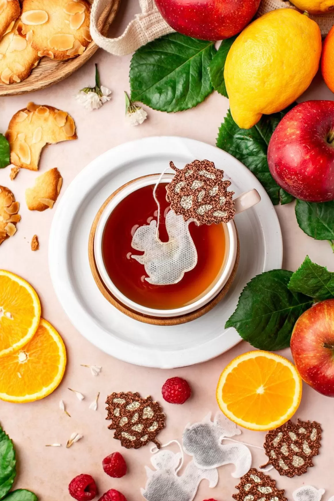 Thé D'Automne | Sachets De Thé^TEA HERITAGE Sachets de thé personnalisés - Écureuil x5