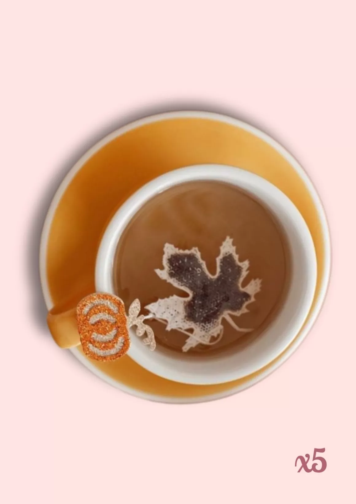 Thé D'Automne | Sachets De Thé^TEA HERITAGE Sachets de thé personnalisés - Feuille d'érable x5