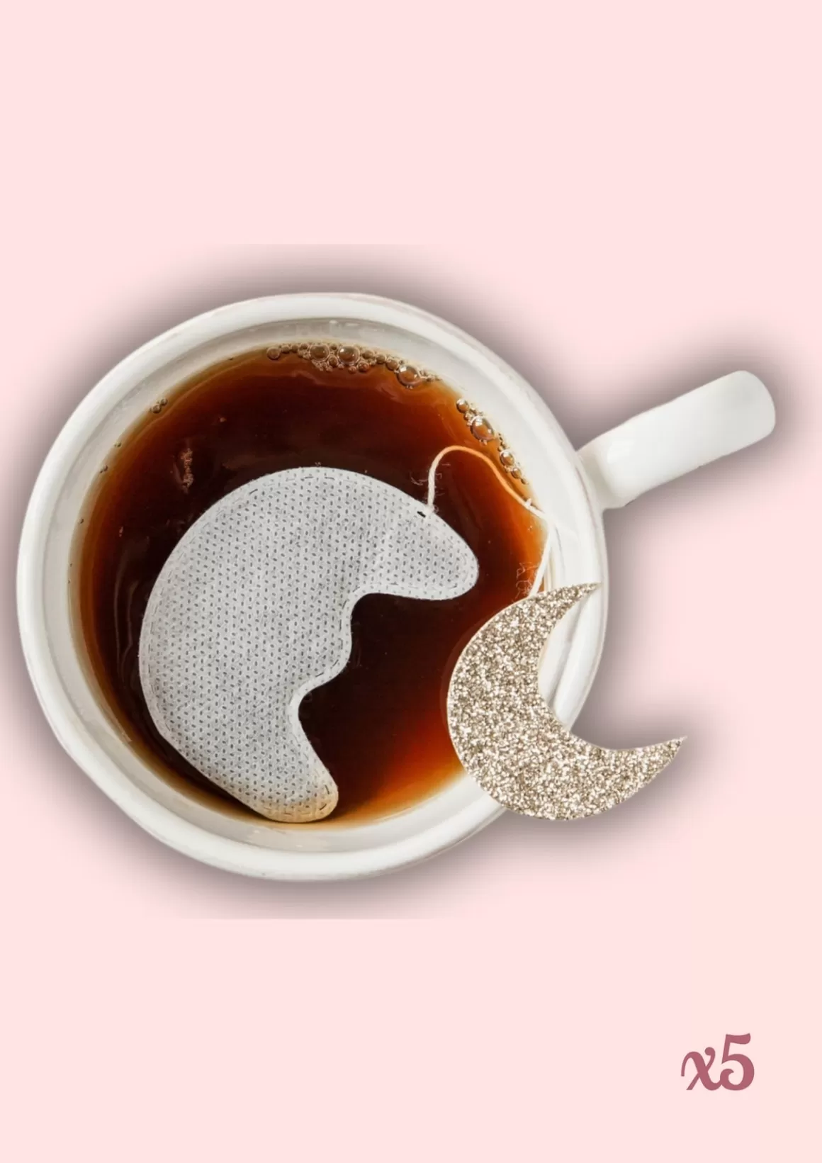 Les Favoris D'Élodie | Thé D'Automne^TEA HERITAGE Sachets de thé personnalisés - Lune x5