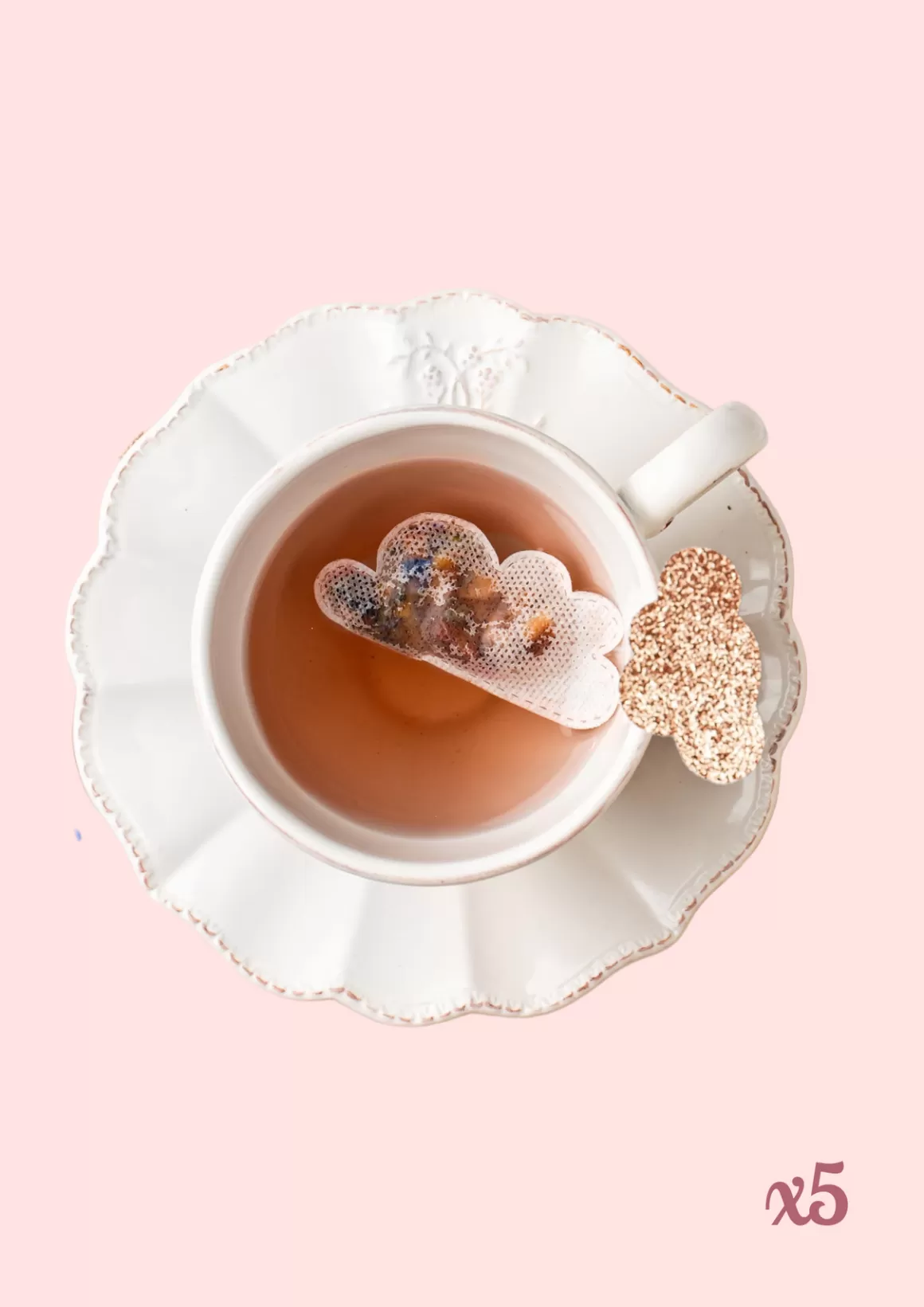 Les Favoris D'Élodie | Thé D'Automne^TEA HERITAGE Sachets de thé personnalisés - Nuage x5