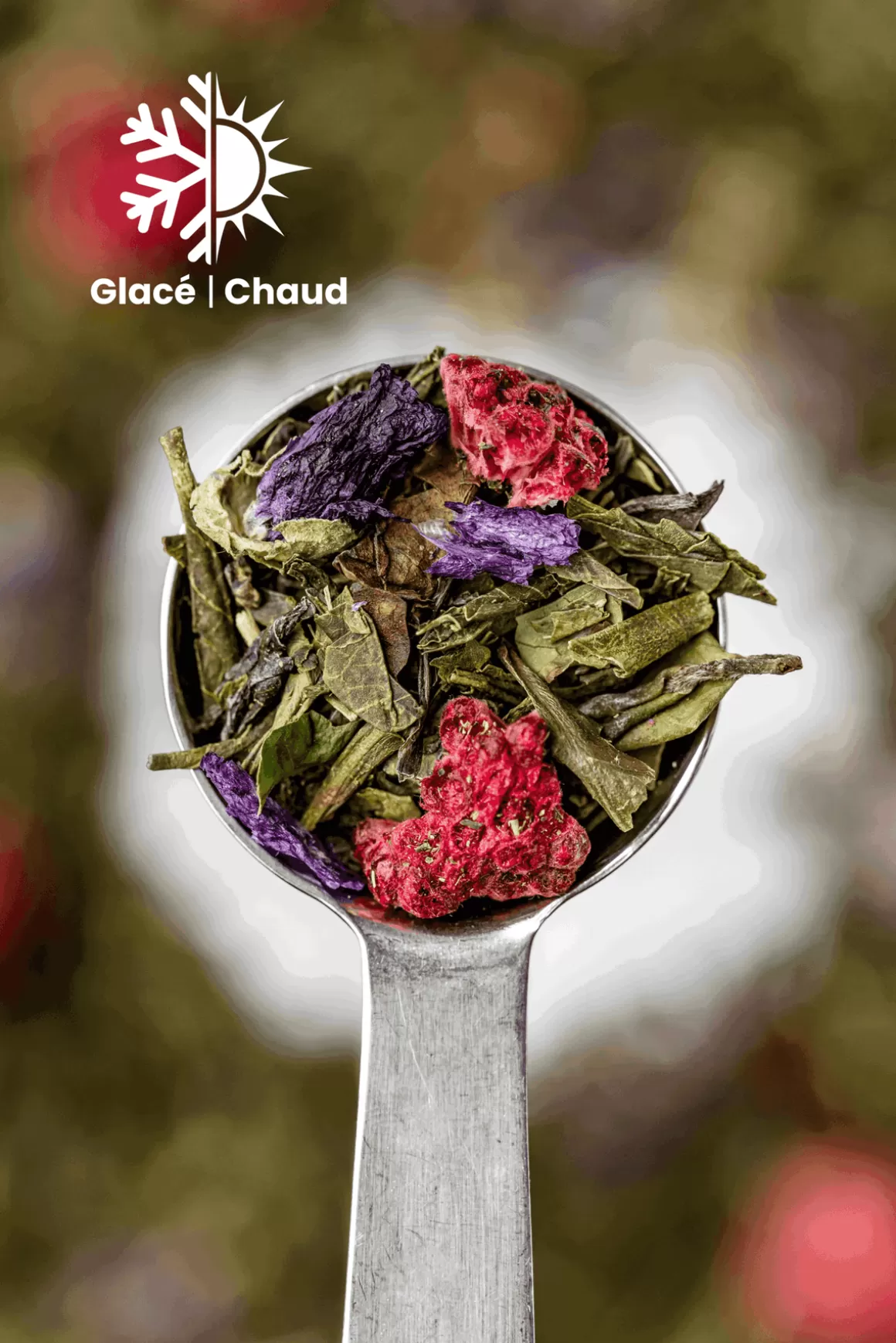 Thé Vert Bio | Thé Glacé^TEA HERITAGE Thé Vert Bio Violette Framboise - 100g